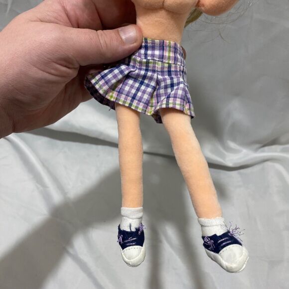 Ty Girlz Plush Doll Preppy Paige 12 Inch X 4.5 Inch Without Top 2008 - Picture 4 of 7